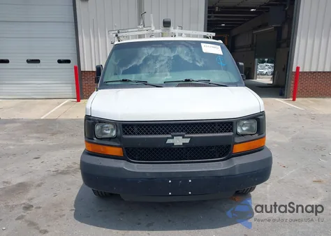 2015 Chevrolet Express 2500 Work Van from USA, damaged, VIN 1GCWGFCF9F1283932